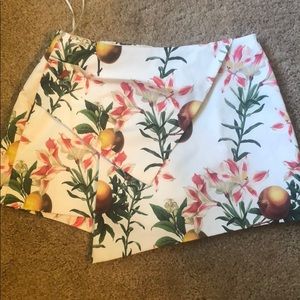 Floral Skort
